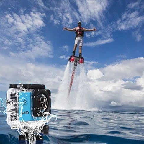 4K UHD Waterproof WiFi Camera with RF Remote & Full Accessories Kit
