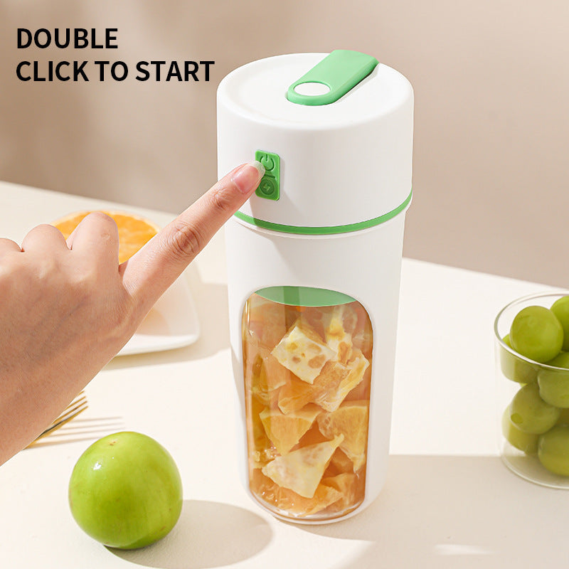 Exprimidor eléctrico de cocina con carga USB, inalámbrico, para jugos, frutas, naranjas, batidora, exprimidor, taza para picar hielo, procesador de alimentos