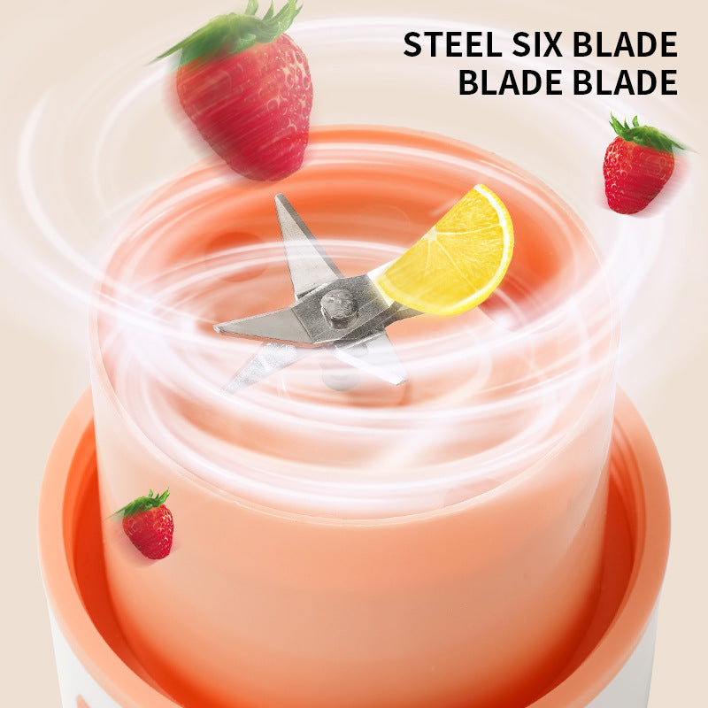 Exprimidor eléctrico de cocina con carga USB, inalámbrico, para jugos, frutas, naranjas, batidora, exprimidor, taza para picar hielo, procesador de alimentos