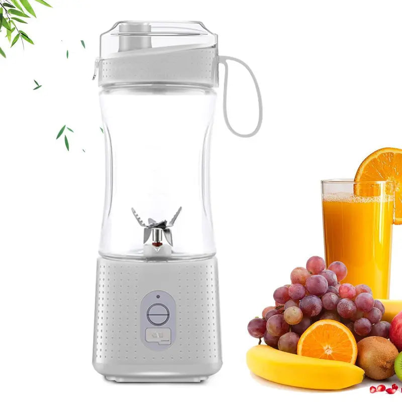 Portable Blender, Personal Size Blender for Shakes and Smoothies, Waterproof 20OZ USB Rechargeable Mini Blender Cup with 6 Sharper Blades Hand-Held Blender for Kitchen/Home/Travel, Multifunctional Mixer, Fresh Juice Mixer Cup, for Mother'S Day Gift